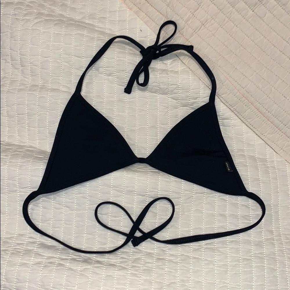 RARE Jolyn triangle bikini BLACK